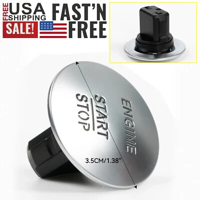 Interruptor botón parada arranque motor sin llave repuesto 2215450714 para Mercedes-Benz Foto 1 de 4