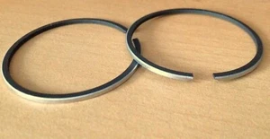 2 SEGMENTS TYPE ORIGINE 40 x1.5mm SCOOTERS 50 PIAGGIO TYPHOON NRG GILERA DERBI - Imagen 1 de 1