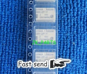 5pcs ORIGINAL 3VDC G6K-2F-Y-3VDC Omron Signal Relay 8pins SMD - Picture 1 of 1