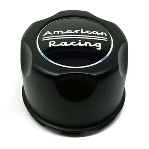 American Racing Baja Satin Black Center Cap AR172, 3.27" - Picture 1 of 7