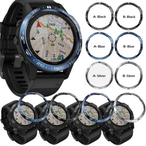 For Garmin Fenix 6 6X 6S Pro Stainless Steel Watch Bezel Ring Anti-Scratch Cover - Picture 1 of 148