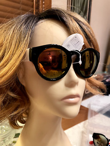 OVERSIZED Mirrored Sunnies High Quality White Trim ~  NEW Styles we Love