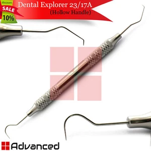 Dental Explorer Periodontal 23/17A Probe Hollow Handle Tartar Cleaning Scaler  - Afbeelding 1 van 1
