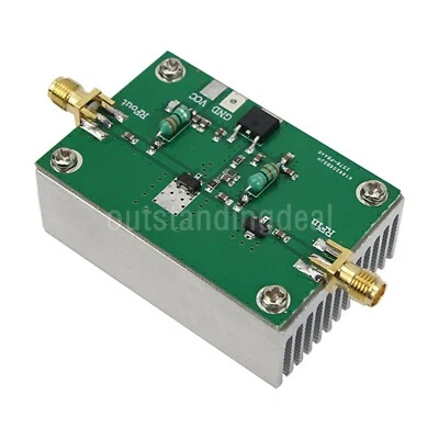 Amplificador de banda ancha de 1-512 MHz amplificador de potencia de RF HF FM VHF UHF para radioaficionado FM Foto 1 de 4