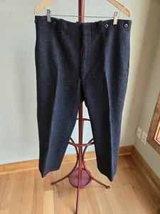 Woolrich Wool Pants. Mens. Charcoal. W36(adj)/I30(adj) - Picture 1 of 10