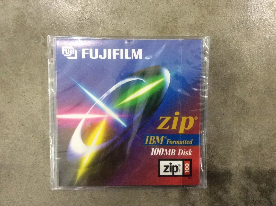 Fujifilm Zip Disk 100 MB IBM Formatted - Photo 1/1