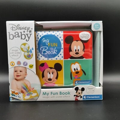CLEMENTONI Disney Baby My Fun Book Wasser Farbwechsel Spiel ab 6 Monate