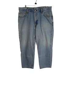 Levis 550 Relaxed Fit Jeans Men's Size 36x29 Blue Light Wash Cotton  E404 - Picture 1 of 10