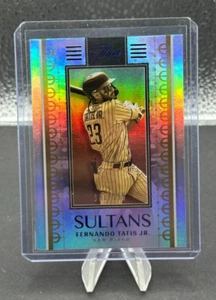 2022 Panini Tre e Due Sultani #S-12 FERNANDO TATIS JR #/150 San Diego Padres - Foto 1 di 3