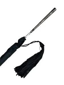 Vintage Antique Silver 800 Floral Decor Mono Fancy Tent Parasol Umbrella Case - Picture 1 of 15