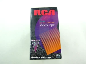 RCA Video Tapes T-120 Hi-Fi Stereo 10 Pack Blank Daily Use Recordable Sealed New - Picture 1 of 5