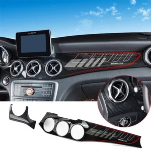 For Benz GLA X156 CLA W117 Class 13-19 ABS Center Console Dashboard Panel Cover - Picture 1 of 12