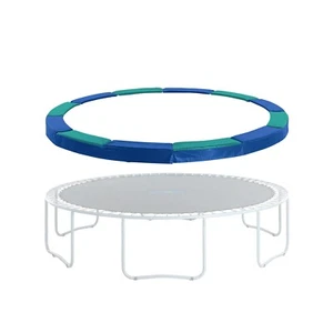 Replacement Trampoline Safety Pad Foam Surround Spring Cover Padding, Blue Green - Picture 1 of 31