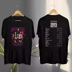 Black Pink Graphic Shirt, Black Pink World Tour 2025 Shirt - Picture 1 of 4