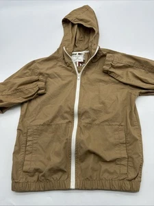 Ricky Singh Coat Youth Boy 9/10 Brown Full Zip Hooded..#30225 - Picture 1 of 7