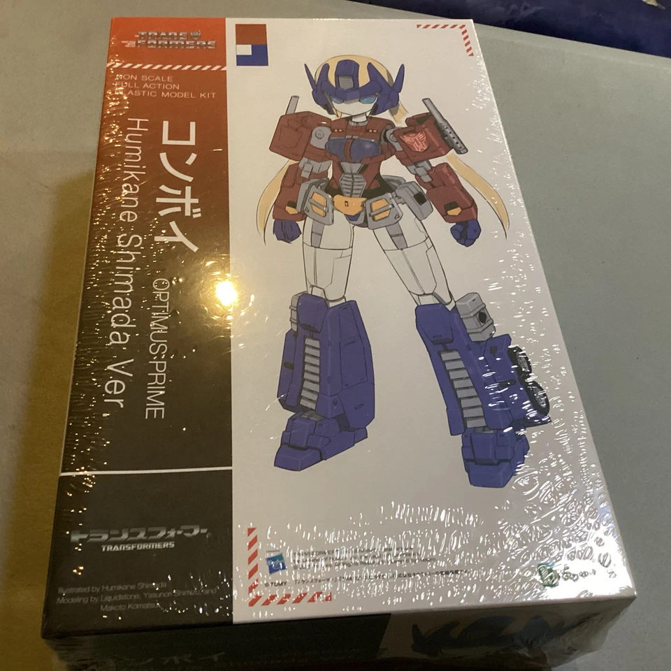 Kotobukiya Transformers Optimus Prime Humikane Shimada Version Model Kit in USA