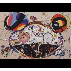 TAKASHI MURAKAMI EXHIBITION POSTER TAN TAN BO OCTOPUS EATS OWN LEG 2018 - Picture 1 of 2