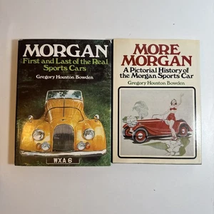 Konvolut 2 Morgan Auto Bücher 1. Letzte echte Sportwagen Bildgeschichte - Bild 1 von 11