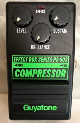 Pedal de efectos para guitarra compresor Guyatone PS-003 de colección de Japón envío gratuito Foto 1 de 4