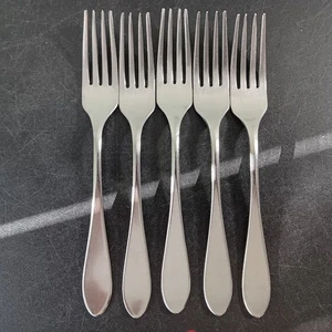 Set 4 Forchette da Pranzo Gorham "Georgetown" in Acciaio Inox - Foto 1 di 6
