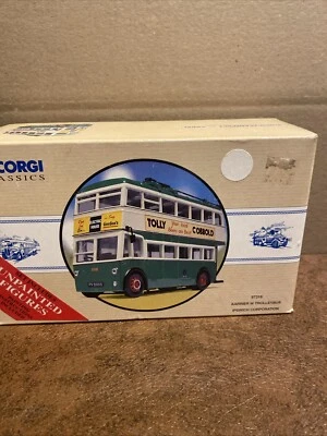 Trolebús Corgi 97316 Karrier con Ipswich Corporation edición limitada NUEVO Foto 1 de 4