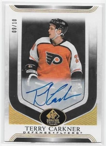 20/21 SP SIGNATURE EDITION LEGENDS BASE BLACK AUTOGRAPH Terry Carkner #9/10 - Picture 1 of 1
