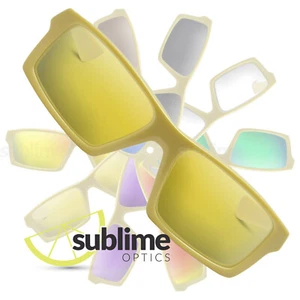 Transparent Yellow Hi Contrast Replacement Lenses For Oakley Twitch - Picture 1 of 5