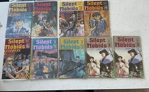 Silent Mobius Comic Book Lot of 9 VIZ Media (1992) Comic Books - Picture 1 of 9