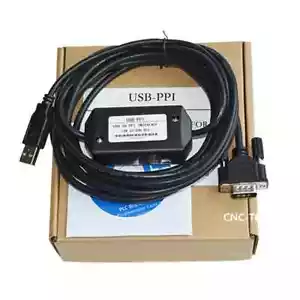 Cable de programación USB-PPI USB/PPI USB a RS485 adaptador para Siemens S7-200 PLC - Imagen 1 de 5