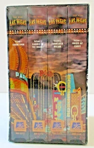 NUEVO Juego de 4 VHS The Real Las Vegas Complete Story of America's Neon Oasis - Imagen 1 de 9