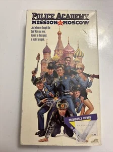 Warner Home Video Police Academy Mission to Moscow VHS Ron Pearlman Winslow Graf - Picture 1 of 6