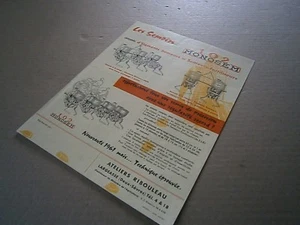 Pub Katalog Prospekt Brochure: Agricole Semoirs Monosem 102 Ribouleau - Bild 1 von 2