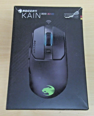 Roccat Kain 200 AIMO RGB Gaming Maus 16.000 Dpi Owl-Eye Sensor Wireless PC MAC - Bild 1 von 4