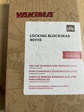Yakima Locking Blockhead Fork Mount Truckbed Bikerack #01118 NEW IN BOX 