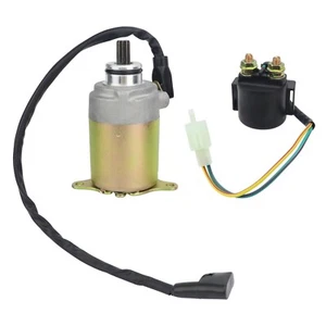 Nuevo repuesto de motor de arranque para scooter GY6 150cc con relé de solenoide - Imagen 1 de 6