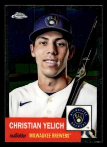 2022 Topps Chrome Platinum #489 Christian Yelich - NR-MINT *TedsCardShack* - Picture 1 of 2