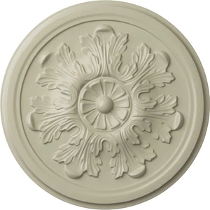 12 3/4"OD x 7/8"P Legacy Acanthus Ceiling Medallion (Fits Canopies up to 3 1/... - Picture 1 of 12