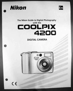 Nikon CoolPix 4200 Digital Camera User Guide Instruction  Manual - Picture 1 of 1