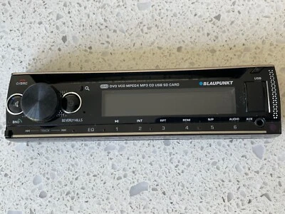 BLAUPUNKT BEVERLY HILLS STEREO FACEPLATE BLAUPUNKT BEVERLY HILLS 仅原始设备制造商🟟� — 第 1/4 张图片