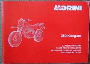 Moto Morini 350 Kanguro Parts Manual - Picture 1 of 1
