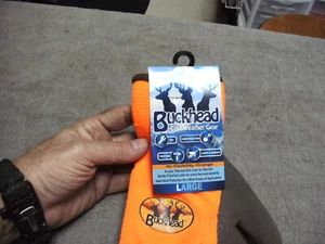 Guantes Buckhead Alta Visibilidad Naranja - Clima Frío - Látex Dip Gripper - Grandes - Imagen 1 de 6