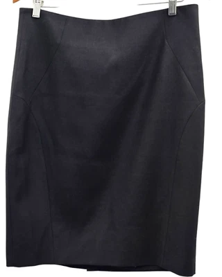 Blumarine Falda Lápiz 12 Negro Ponte Silencioso Lujo Carrera Trabajo Dinero Antiguo Foto 1 de 4