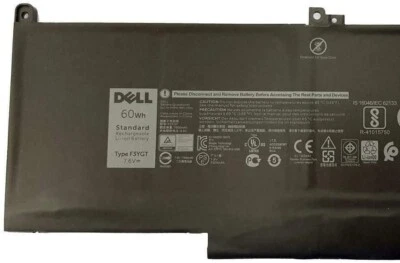 ACUDER Genuine M3WC 0DM3WC 2X39G For Latitude 14 7000 7480 7490 P73G002 60WH 7.6V