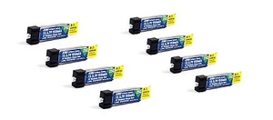 Pack of 8 150mah 1s 3.7v 25c Lipo Battery for E-Flite Hobbyzone Sport Cub S - Picture 1 of 1