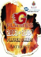 2003-04 UK British Elite Guildford Flames #1 Checklist
