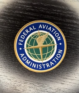 Federal Aviation Administration FAA 3” Sticker Decal United States USA US Trump - Picture 1 of 1