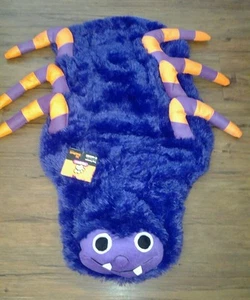 Halloween Dog Costume Adorable Canine Purple Spider Warm Fleece Outfit Size XL - Picture 1 of 4
