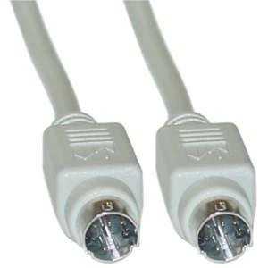 6ft Apple Serial cable, MiniDin8 Male, 8 Conductor ImageWriter 10M3-06106 - Afbeelding 1 van 1