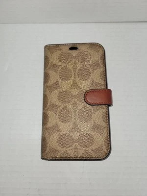 Coach 2-in-1 Wallet Case For Apple iPhone  Sig C Monogram  - Image 1 of 4