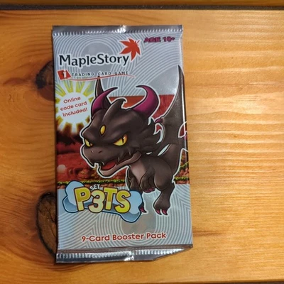 Maple Story Trading Card Game Pets - Unopened Booster Pack - Изображение 1 из 2